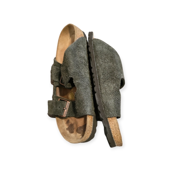 Birkenstock Arizona sandals in mocha brown suede leather 38 - Picture 4 of 7